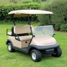 Cart replaced by a golf cart